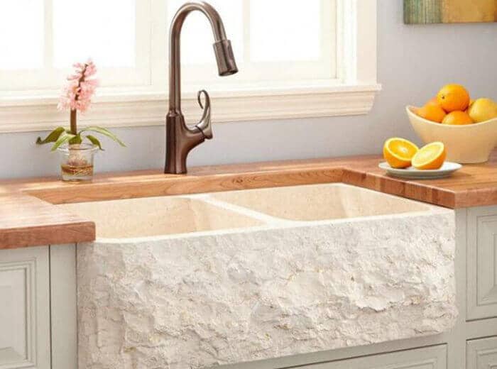 marble kitchen sinks
